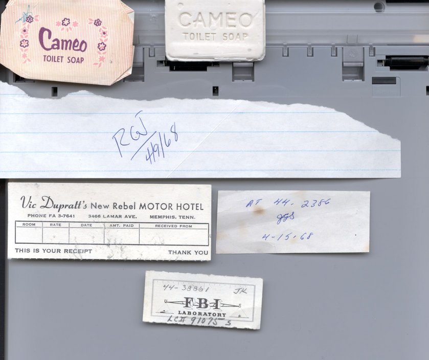 08April 3, 1968 Rebel Motor Hotel Miscellaneous Items.jpg